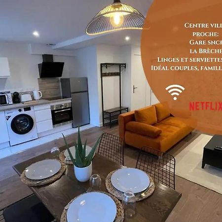 Le Jardin Niortais - Hyper Centre- Proche Gare - Paisible - Grand Jardin Prive, Wifi Hd -Netflix Lejlighed Eksteriør billede